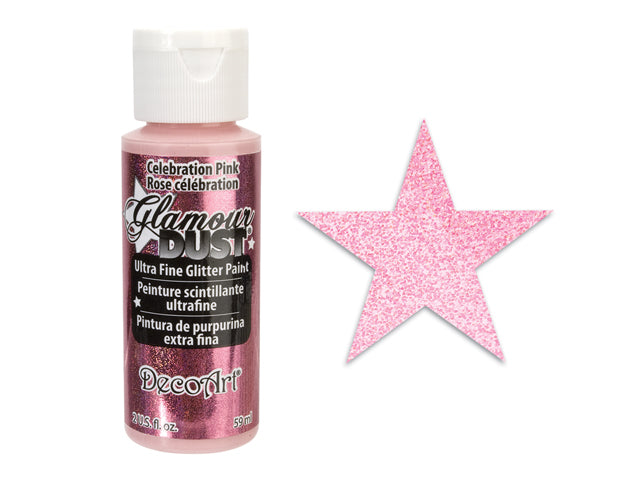 Glamour Dust Paint: 2oz Ultrafine Glitter Paint