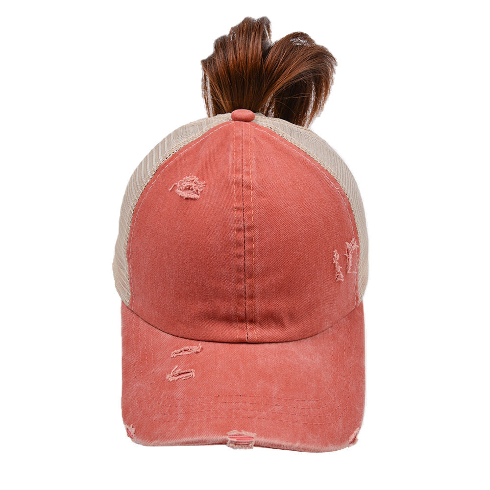 Criss Cross Ponytail hats