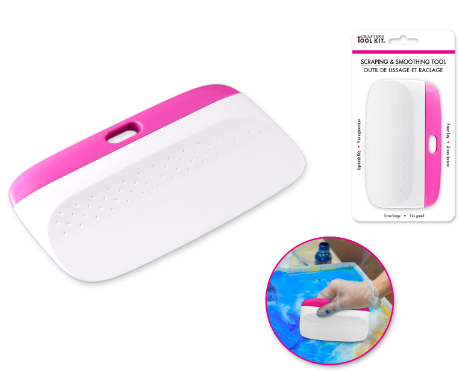 Crafter's Toolkit: XL Scraping/Smoothing Tool 5.5"x3.2"x0.4"(T)