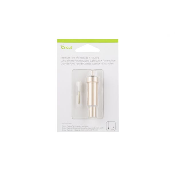Cricut® Premium Fine -Point Blade + Housing, Gold