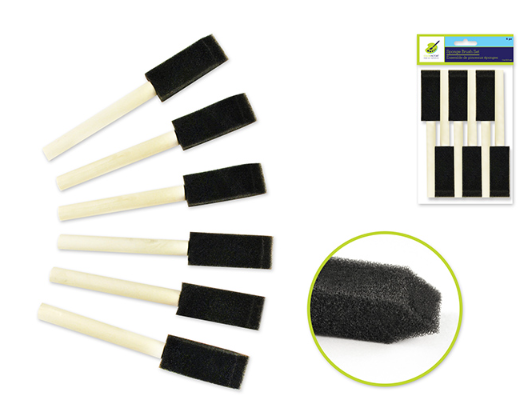 Color Factory: Sponge Brush 6/pk