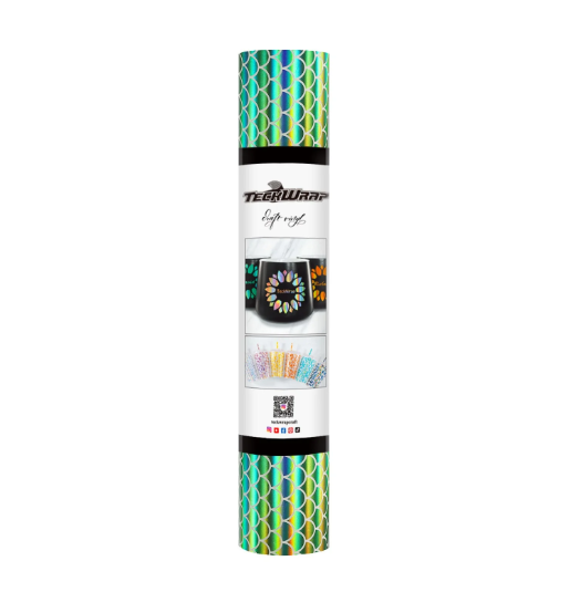 Holographic Opal Pattern Adhesive Vinyl