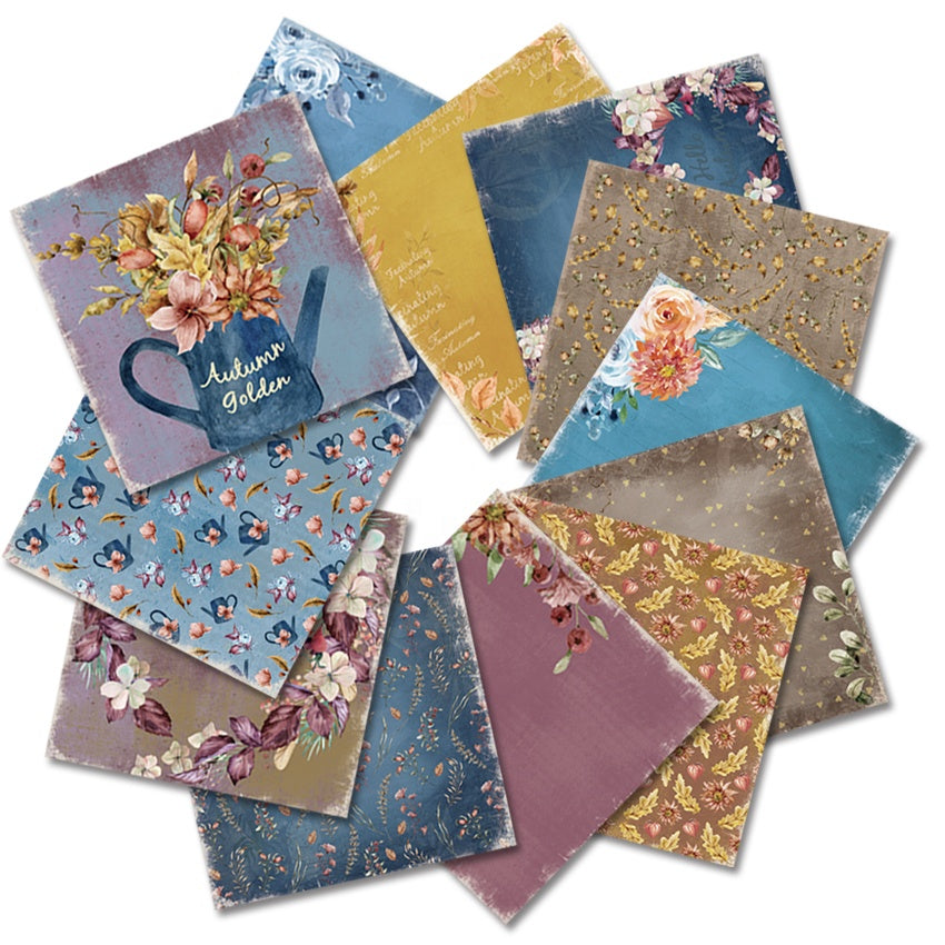 12x12" Cardstock Paper Hello Autumn