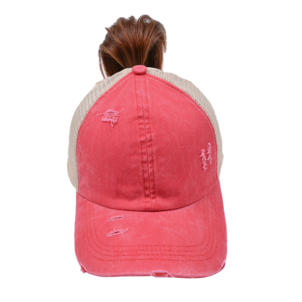 Criss Cross Ponytail hats