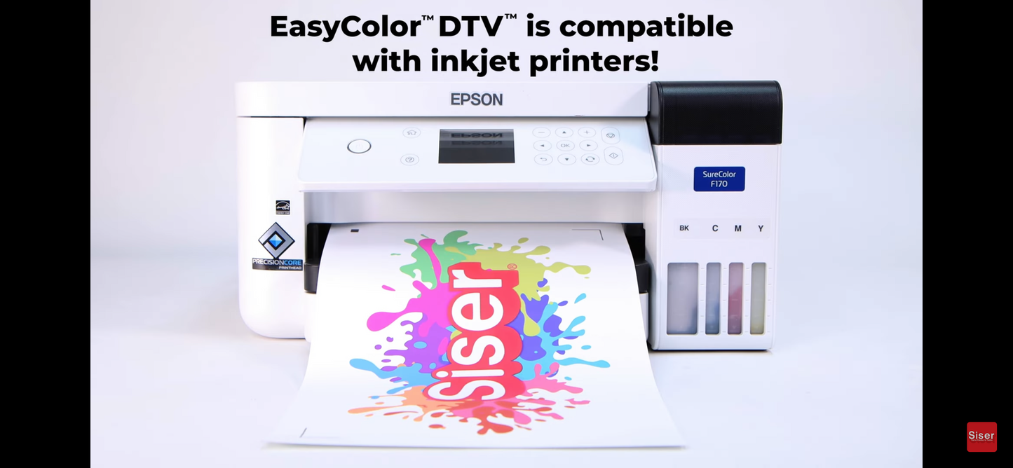 EasyColor™ DTV™ PRINTABLE HTV VINYL