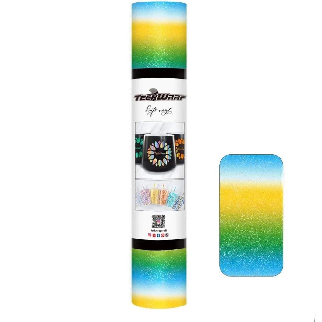 TeckWrap Rainbow Stripes Adhesive Vinyl