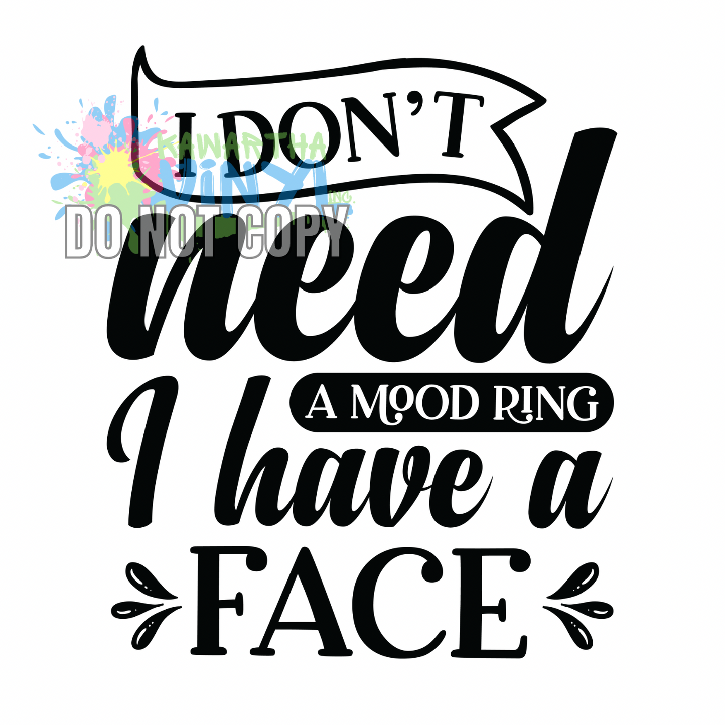 Mood Ring Sublimation Print