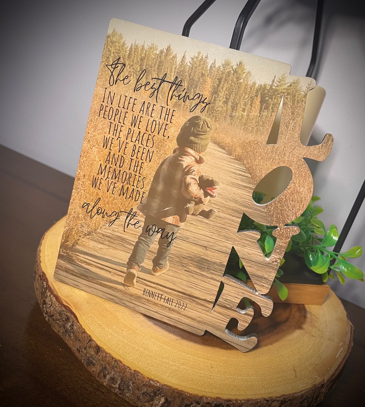 Sublimation Love Photo Frame