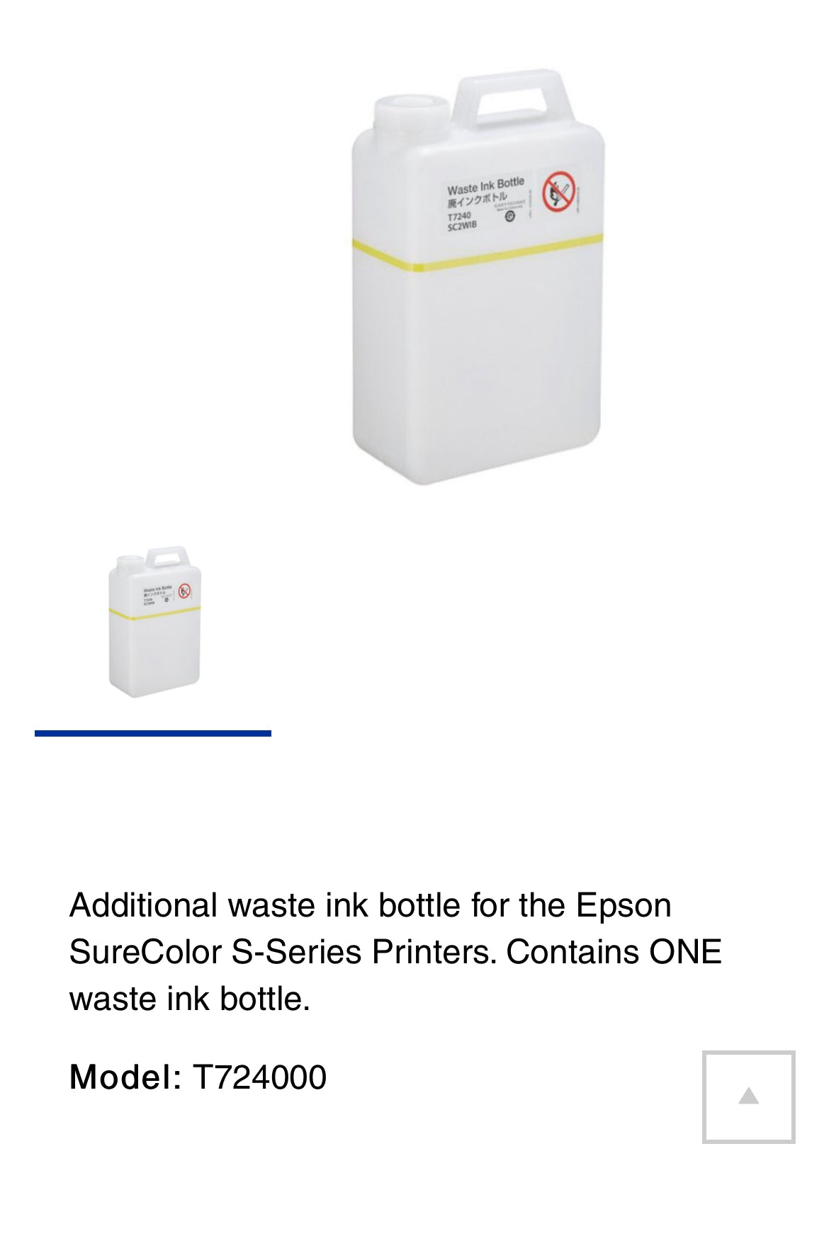 Additional Waste Ink Bottle T724000
