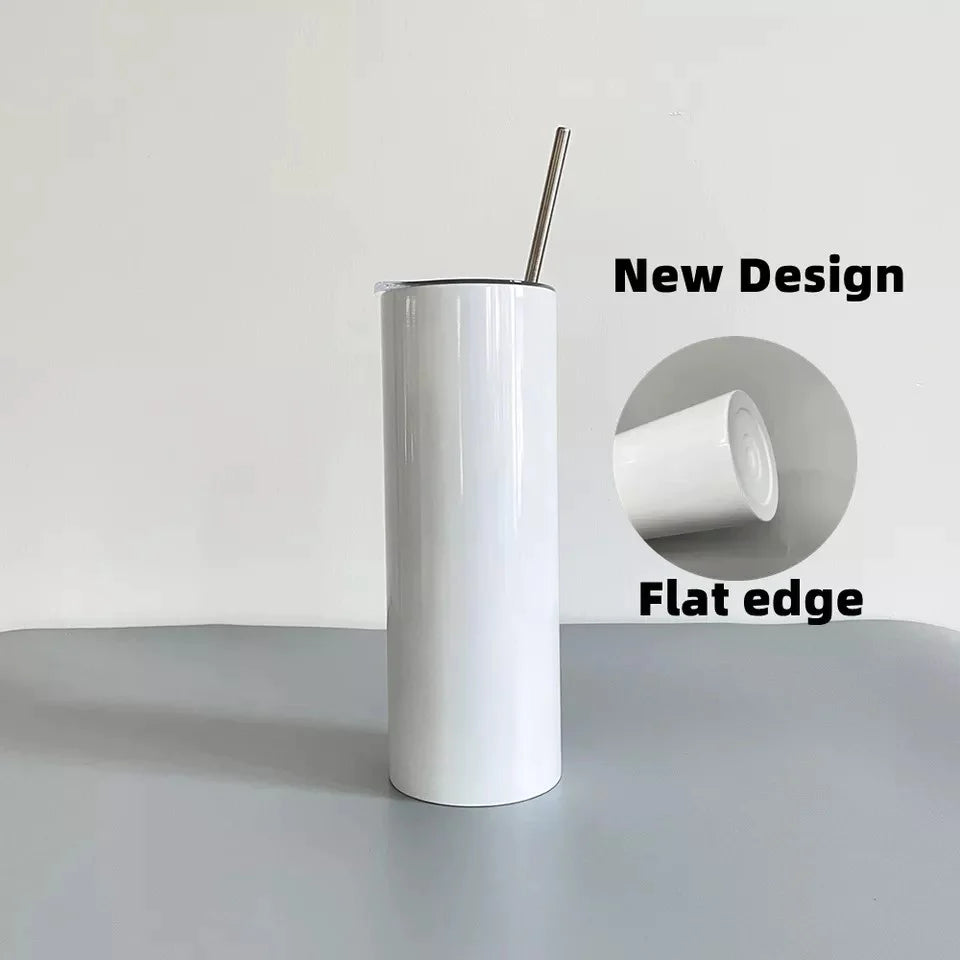 PREorder 20oz Sublimation Flat edge Tumbler