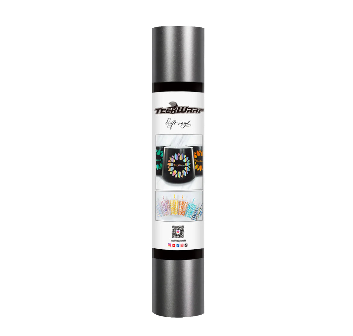 TeckWrap Metallic Satin Chrome Adhesive Vinyl