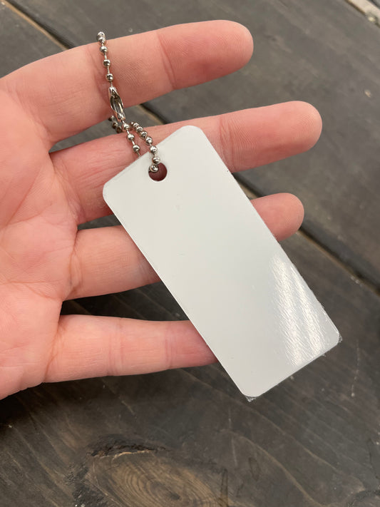 Sublimation Aluminum Keychain