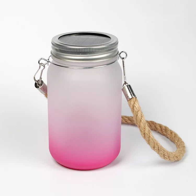 16oz Sublimation Mason Jar Lanterns