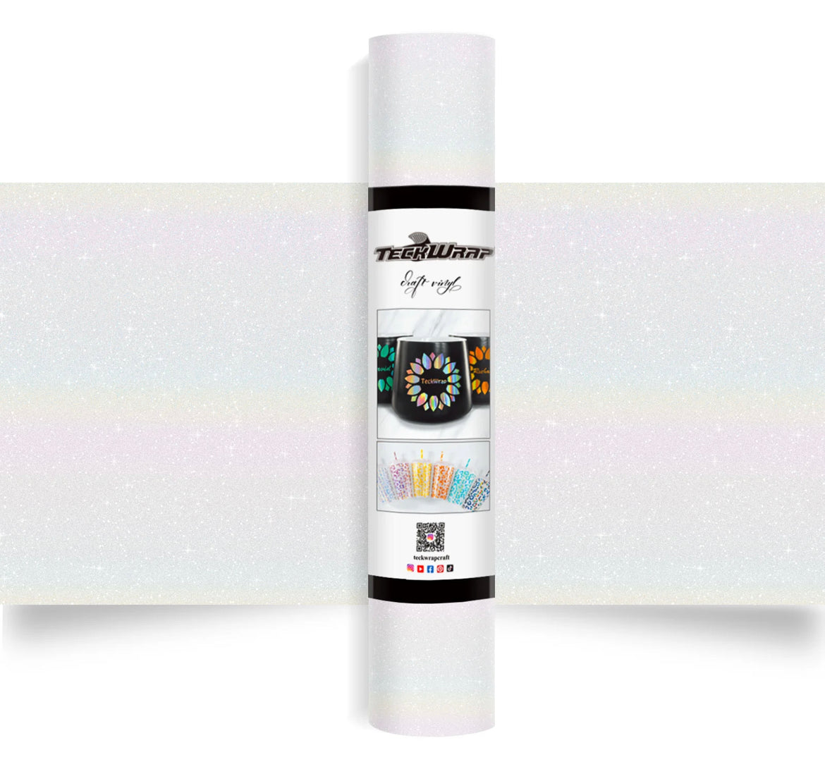 TeckWrap Colourful Glitter Adhesive Vinyl