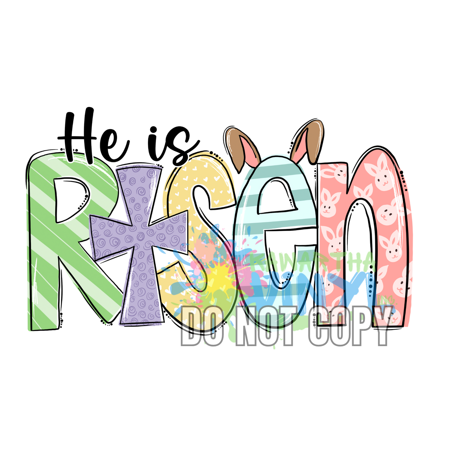 He is Risen Sublimation Print