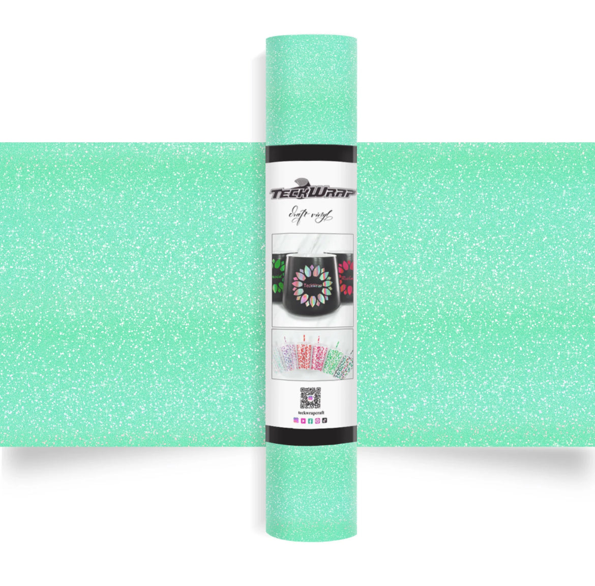 TeckWrap Colourful Glitter Adhesive Vinyl