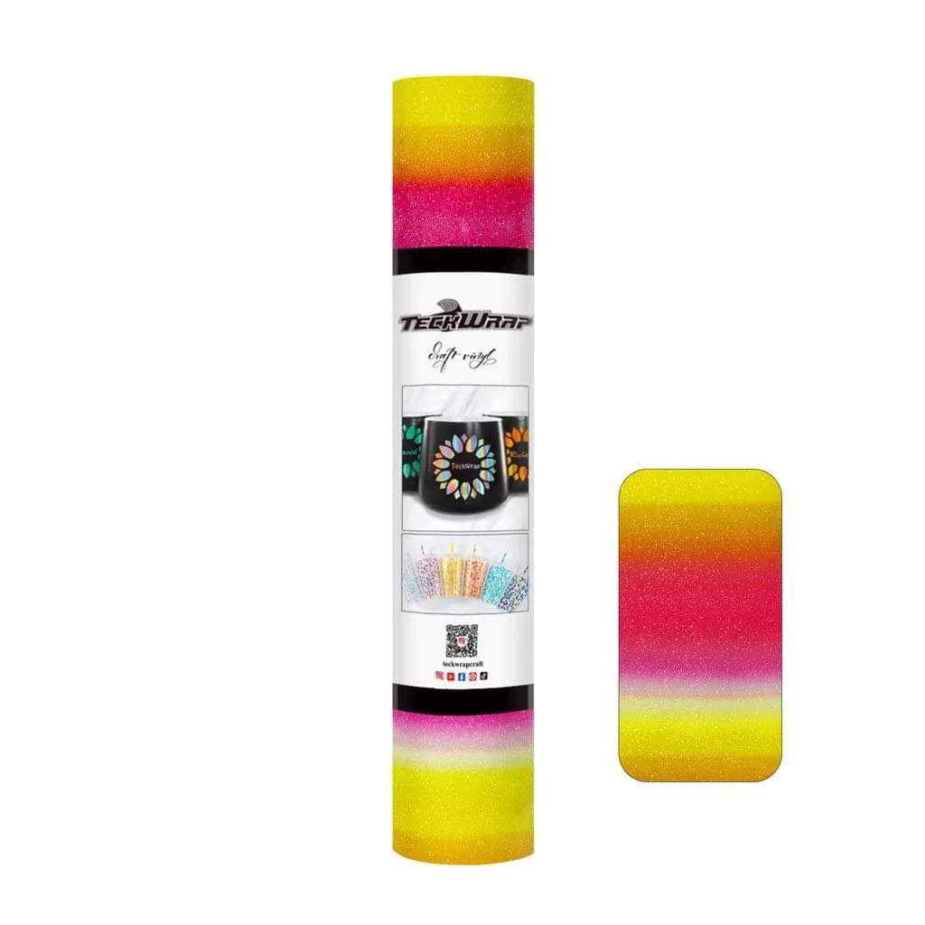 TeckWrap Rainbow Stripes Adhesive Vinyl
