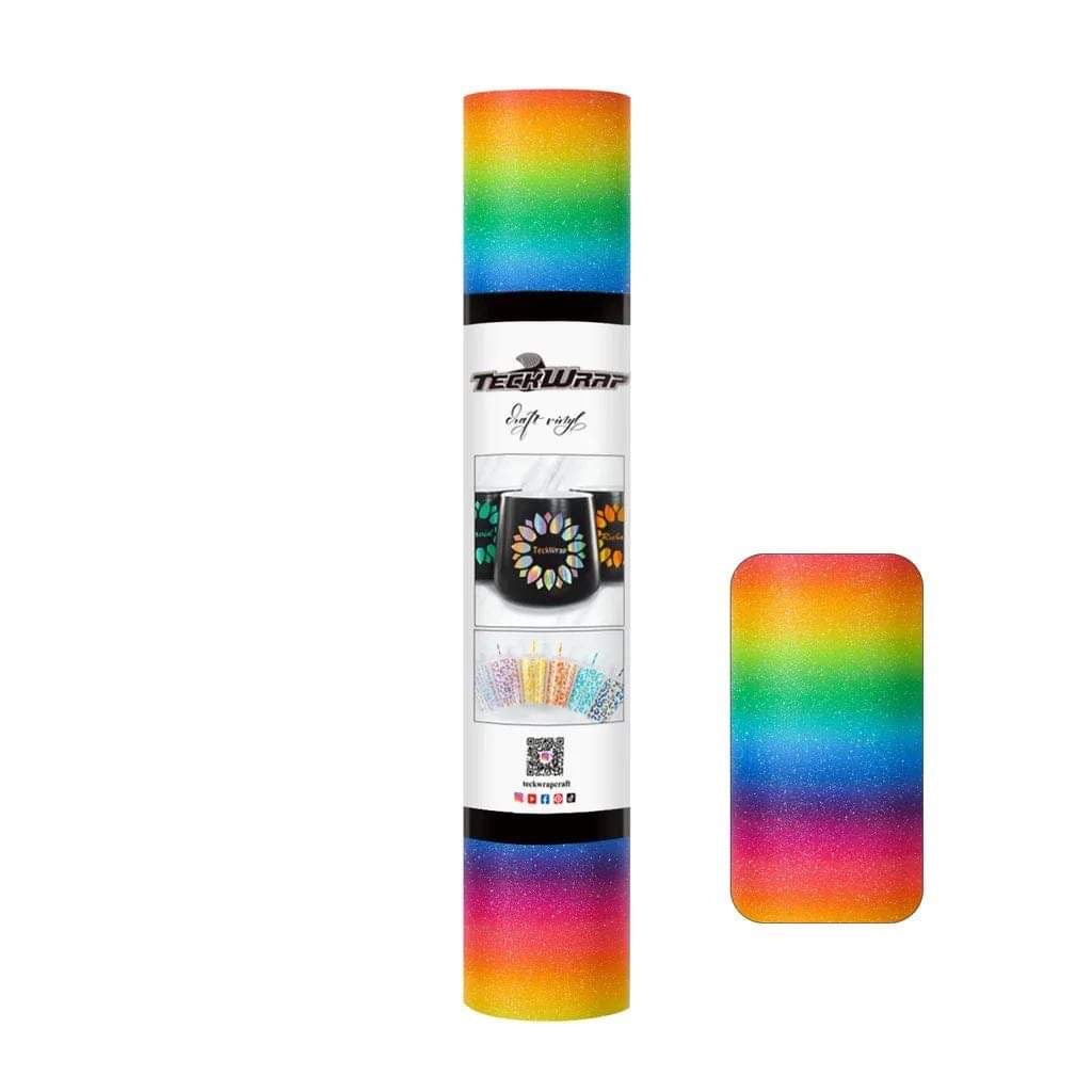 TeckWrap Rainbow Stripes Adhesive Vinyl