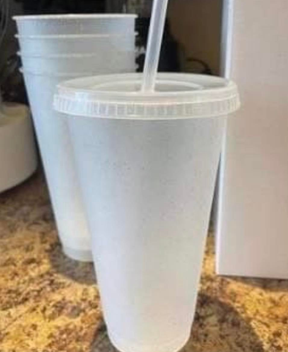 Glitter Cold Cups 24oz 5pk