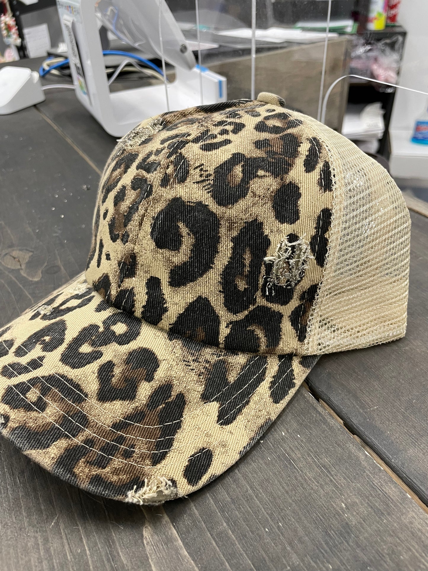 Criss Cross Ponytail hats