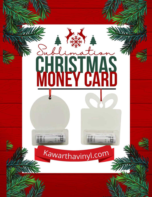 Mdf Christmas Money Card Holders