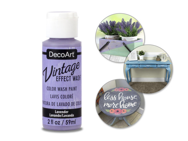 Decoart Paint: 2oz Vintage Effect Wash