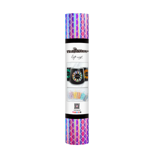 Holographic Opal Pattern Adhesive Vinyl