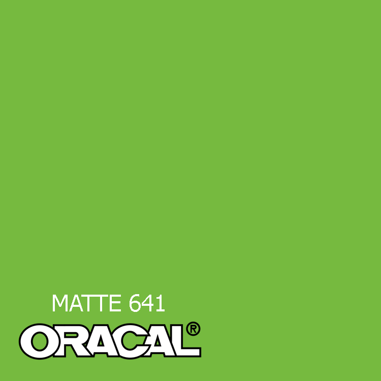 Oracal 641 Permanent Matte Finish