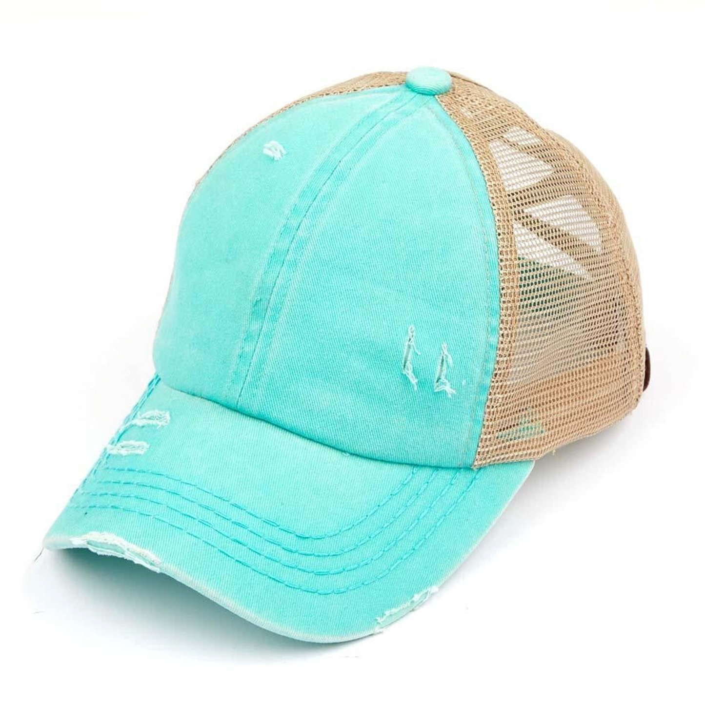 Criss Cross Ponytail hats