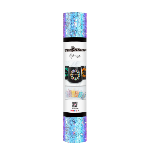 Holographic Opal Pattern Adhesive Vinyl