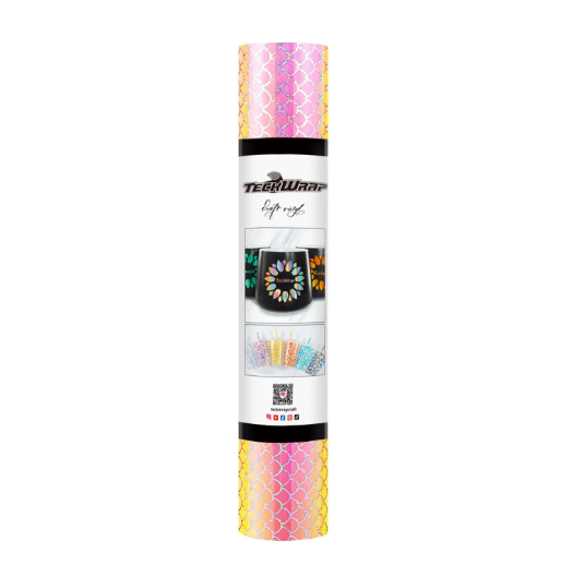 Holographic Opal Pattern Adhesive Vinyl