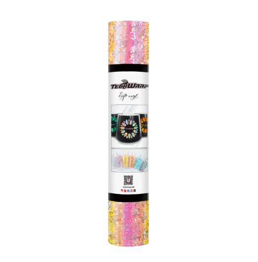 Holographic Opal Pattern Adhesive Vinyl