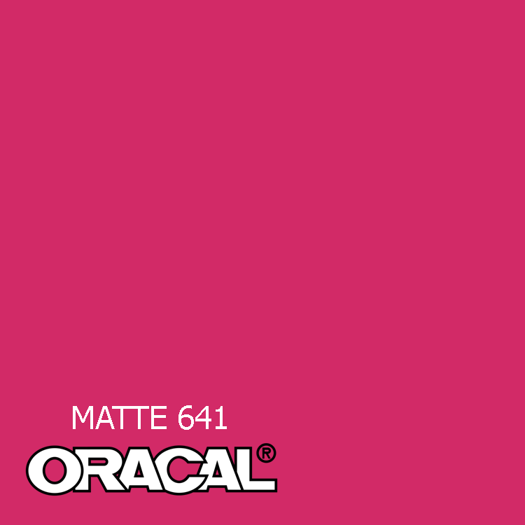 Oracal 641 Permanent Matte Finish