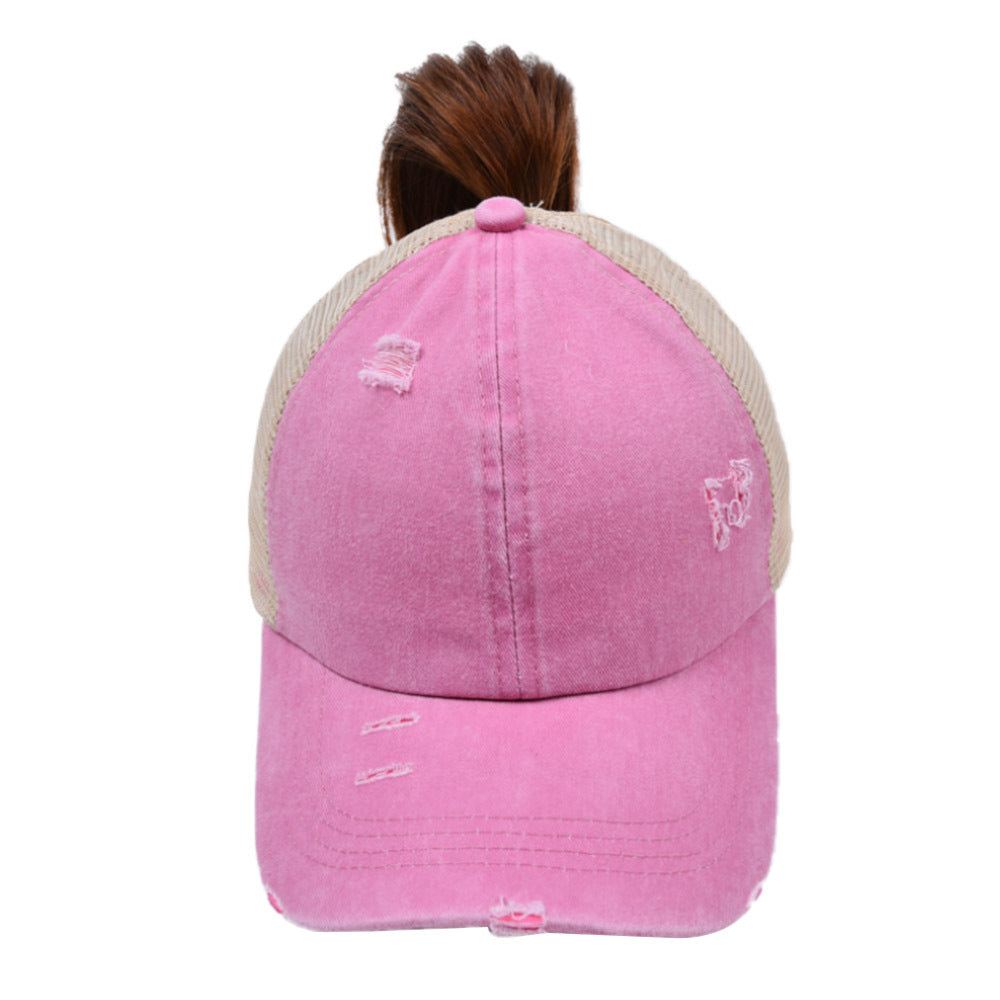 Criss Cross Ponytail hats