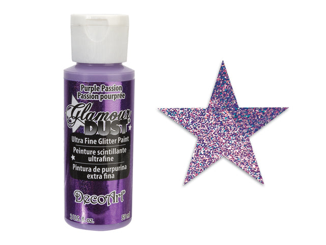 Glamour Dust Paint: 2oz Ultrafine Glitter Paint