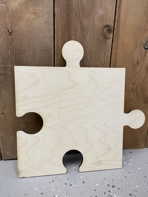 Puzzle Piece 12" Baltic Birch