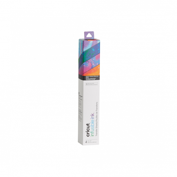 Cricut® Infusible Ink™ Transfer Sheet Patterns, Rainbow Watercolor Splash