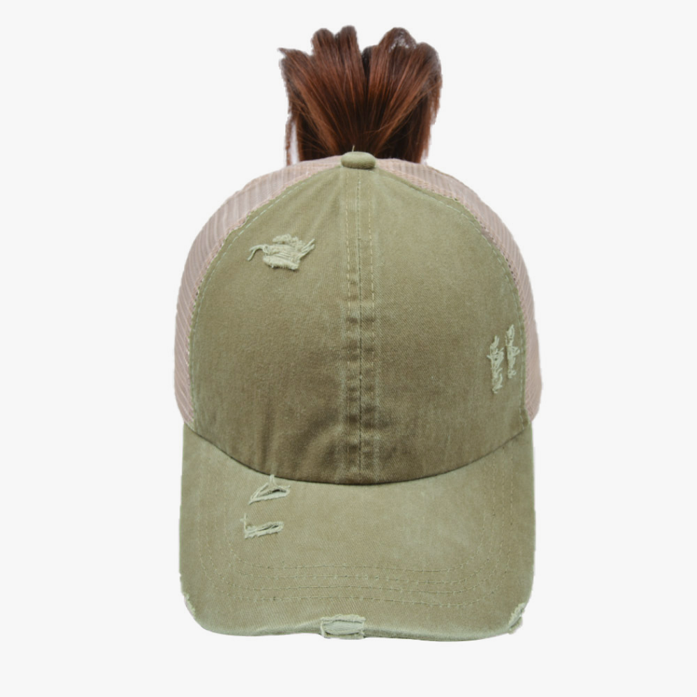 Criss Cross Ponytail hats