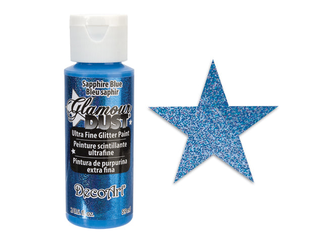 Glamour Dust Paint: 2oz Ultrafine Glitter Paint