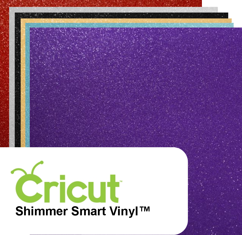 Cricut® Permanent Smart Vinyl™ Shimmer 3ft