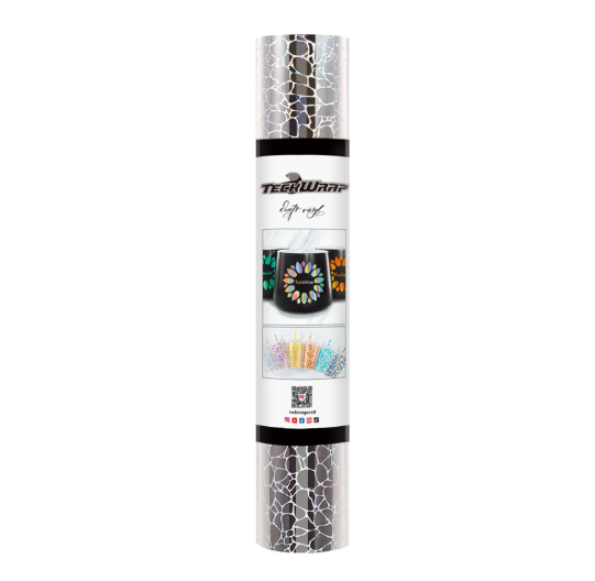 Holographic Cobblestone Adhesive Craft Vinyl