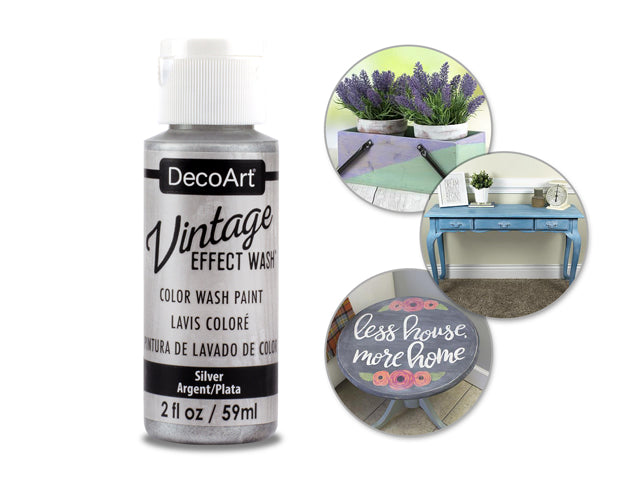 Decoart Paint: 2oz Vintage Effect Wash