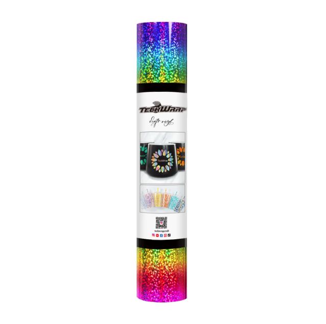 TeckWrap Holo Rainbow Pattern Adhesive Vinyl