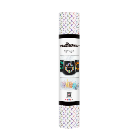 Holographic Opal Pattern Adhesive Vinyl