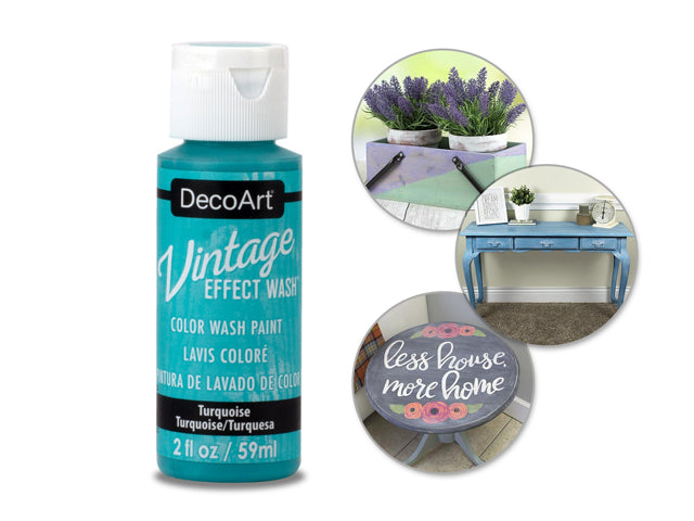 Decoart Paint: 2oz Vintage Effect Wash