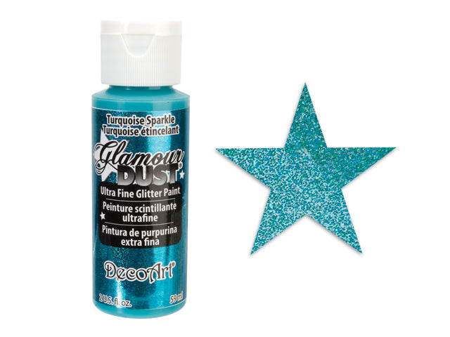 Glamour Dust Paint: 2oz Ultrafine Glitter Paint