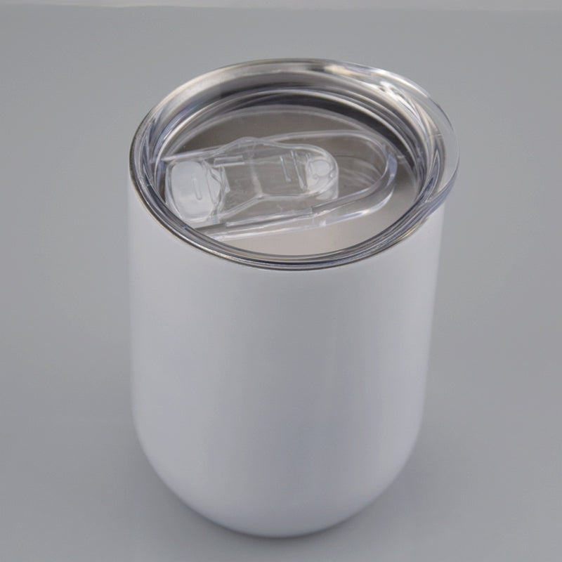 12oz Straight Sublimation Wine Tumbler