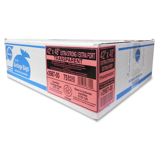 Ralston Strong Industrial Garbage Bags - 42"