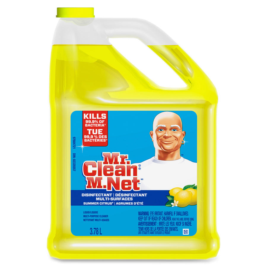 Mr. Clean Home Pro Antibacterial Cleaner with Summer Citrus - 127.8 fl oz (4 quart) -