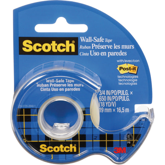 Scotch Wall-Safe Tape - 18 yd (16.5 m)